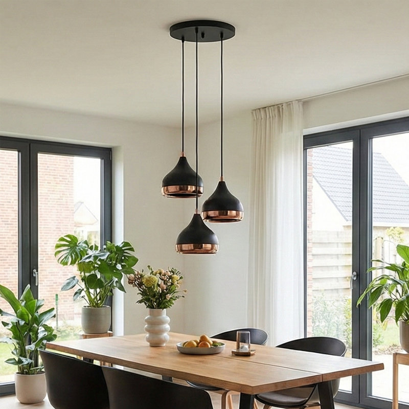 Jarline 3 - Light Kitchen Island Pendant