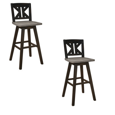 Ensemble de 2 chaises à hauteur de comptoir Ati