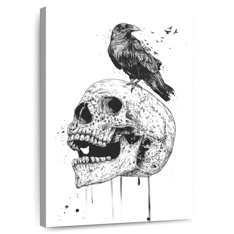 Hitzel New Skull, 39" H x 26" W