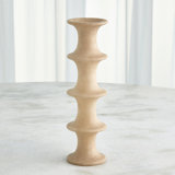 Ridge Alabaster Candlestick-Lg