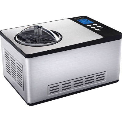 Whynter 2 Quart Ice Cream Maker and Yogurt Incubator with Stainless Steel Bowl