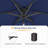 90'' Lighted Tilt Market Umbrella-66222143
