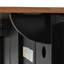Îlot de cuisine l 53,5 po Durarte, roues verrouillables, abattant-1307734958-1311124389