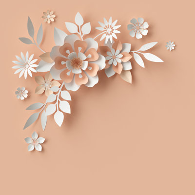 Fleurs en papier