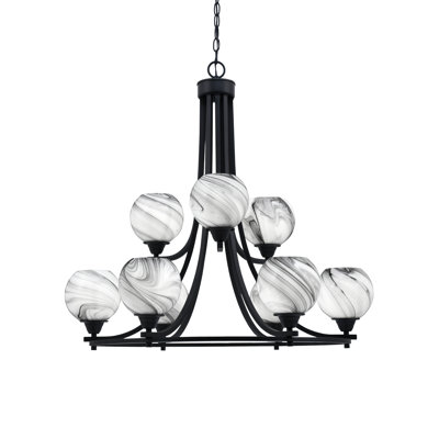 Lustre 9 lumières Paramount