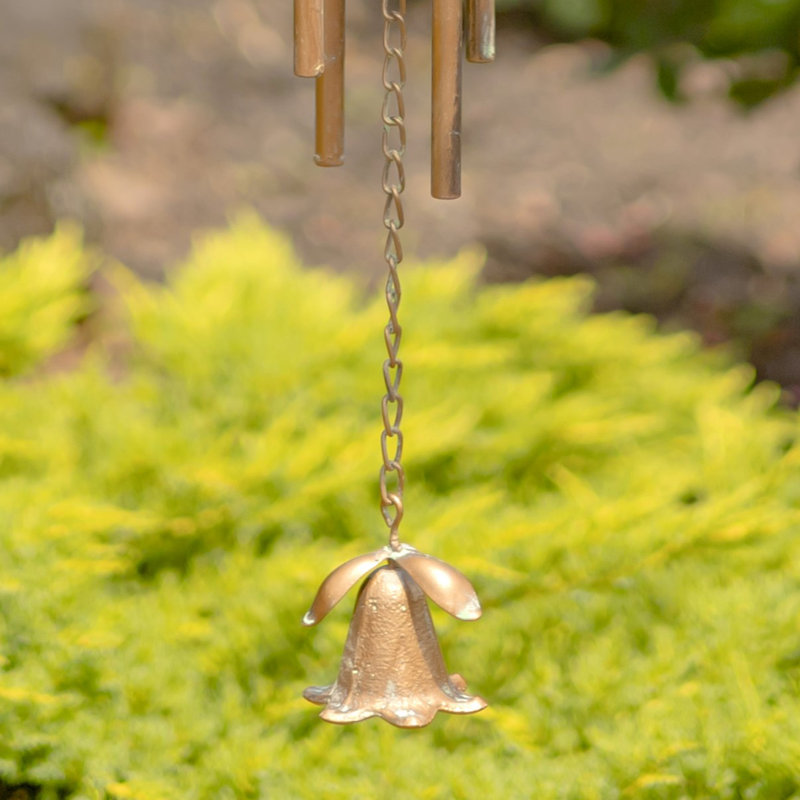 Witch Dachshund Decorative Hanging Bell – Cottage Style Door Chime For Porch, Garden, Fence & Courtyard