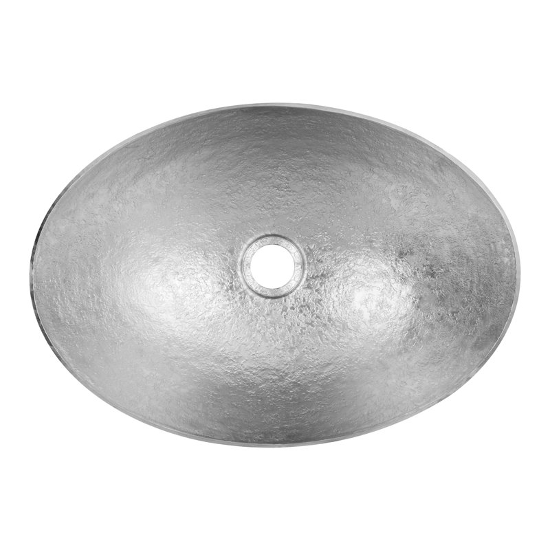 Terra Firma 17'' L Bathroom Sink, Nickel