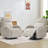 Power Nursery Recliner, Swivel Glider Chair with USB & Type-C Port, Rocker Reclining-1495754090