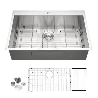 33" L x 22" W Kitchen Sink
