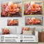 Art liquide fleur tendre blanc et rose clair I-1087057990-1087057991