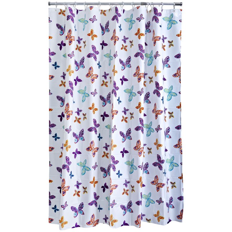 Butterfly Blossom Shower Curtain