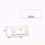 Armoire murale H 13 po, 2 portes coulissantes, 1 tablette-1023588786