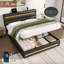 Solid Wood Bed