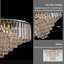 Lustre moderne en cristal à 4 niveaux-957606510-957606502