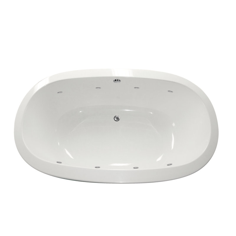 Bain tourbillon de seine 7444, Blanc mat, Blanc