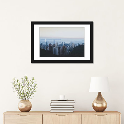 « hong kong » par luke anthony gram, reproduction d’impression sur toile tendue