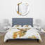 Portrait of Deer With Big Horns - Ensemble de housse de couette Farmhouse - Microfibre de polyester-138869203