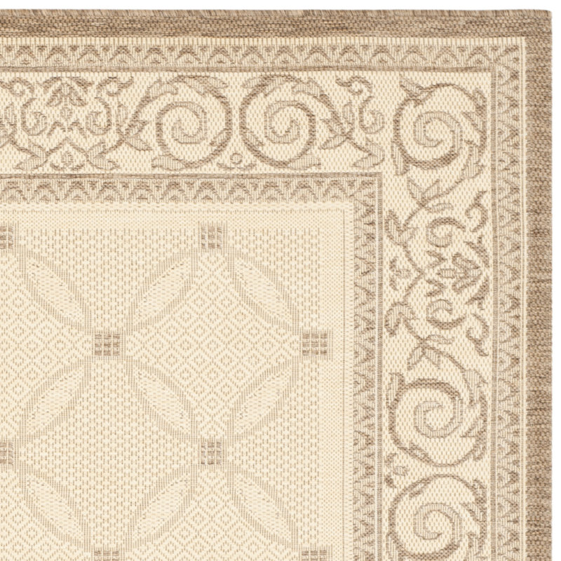 Galena Performance Oriental Indoor/Outdoor Area Rug, Rectangle 4' x 5'7"