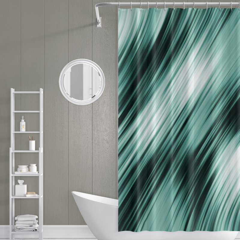 Rideau de douche simple, H 93 po x l 70 po
