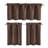 Blackout Rod Pocket Kitchen Curtain Valance and Tiers Set-2041922984-2041922989