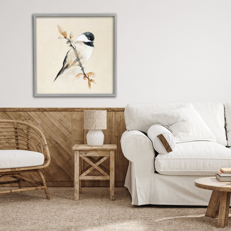 Giclée encadrée, dessin par Diannart, Estampe numérique Farmhouse, H 24 po x l 24 po