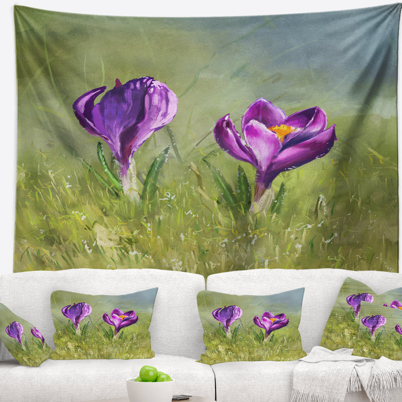 Polyester Tapestry, 50" H x 60" W