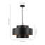 Luminaire suspendu cylindrique 7 lumières