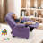 Goggans Kids Recliner with Anti-Tilt, Cup Holder-141173230