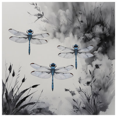 Couvertures aquarelles bleues