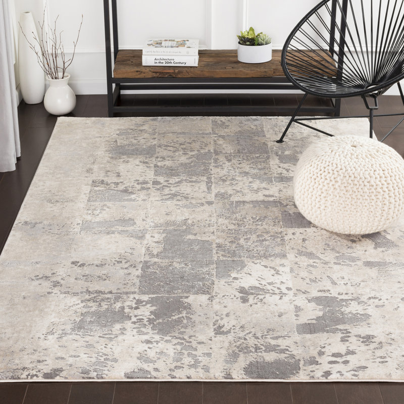 Adilynn Geometric Indoor Rug, Rectangle 6'7" x 9'6"