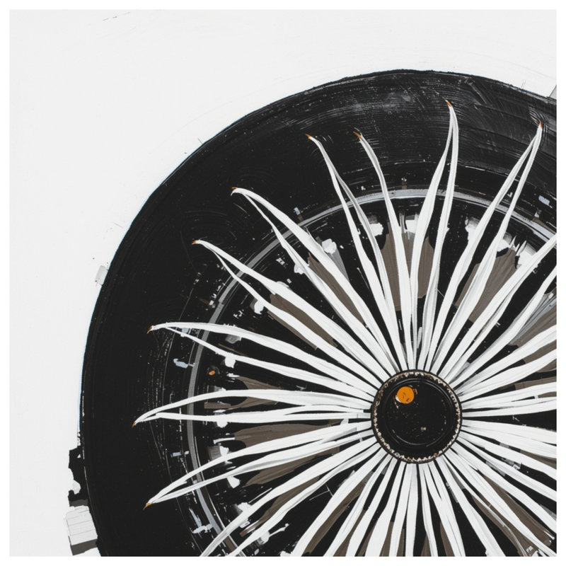 Couvertures monochromes circulaires abstraites, L 60 po x H 80 po