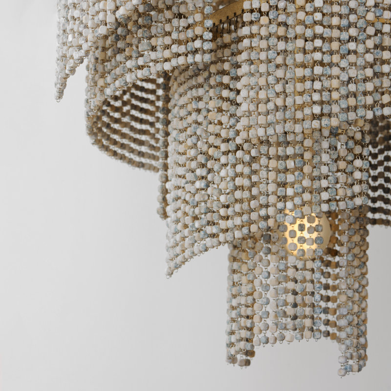 Ilowell 7 - Light Steel Dimmable Novelty Chandelier