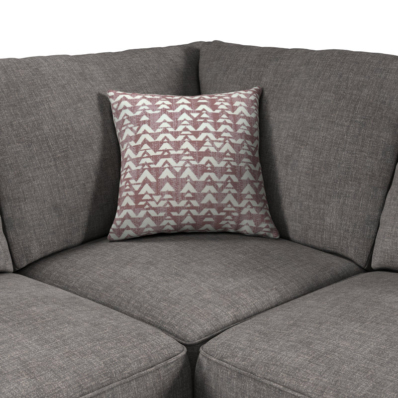 Atenas 2 - Piece Living Room Set, Charcoal, Right Hand Facing