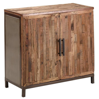 Bixton Solid Wood Accent Cabinet