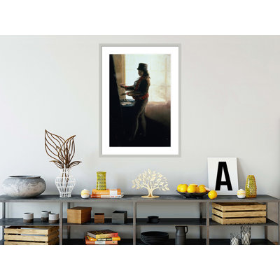 Self Portrait in the Studio by Francisco de Goya -Framed Giclee Print