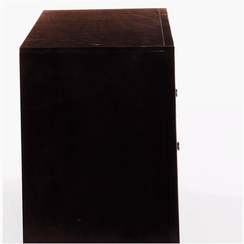 Espresso 2-drawer Nightstand, Espresso
