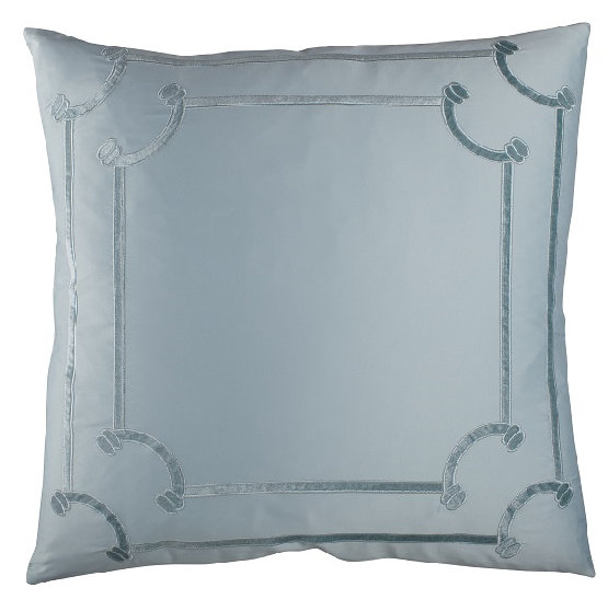 Vendome Euro Pillow Cover & Insert, Sea Foam