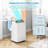 14,000 BTU Inverter Portable Air Conditioner Cools Up to 750 Sq. Ft with Dual Hose, 4-in-1 Portable AC Unit with Remote Control & Installation Kits for Large Room, 3 Speed, 24 Timer