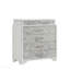 Commode de style moderne en bois blanc