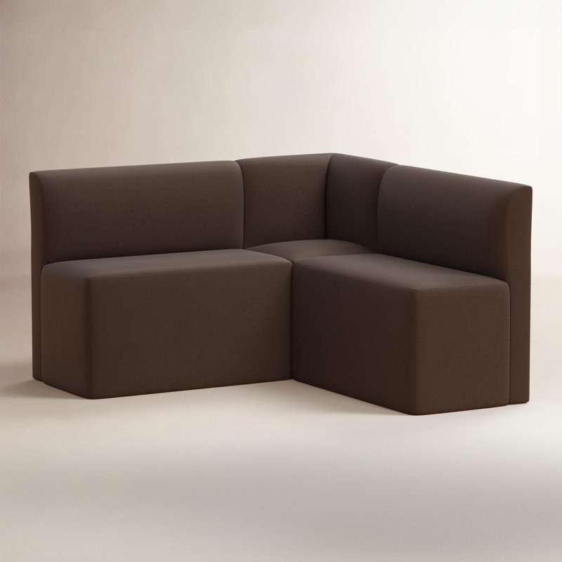 Ensemble de banquettes Kara, Brown