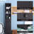 Tall Bathroom Shelf Unit - Brown With 3 Shelves And Drawer For Organization Linen Tower Cabinet Storage