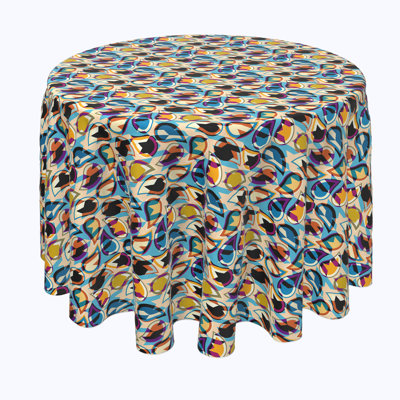 Ahrend Paisley Round Tablecloth
