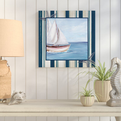 « voilier », reproduction d’impression sur toile tendue