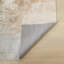 Abstract Peach Washable/Stain Guarded Area Rug -1128158811