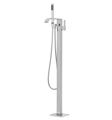 1 Handle Floor Bath Filler with Diverter