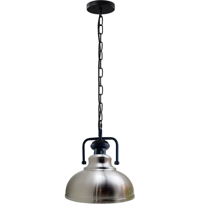 Barringer 1 - Light Pendant, Satin Nickel