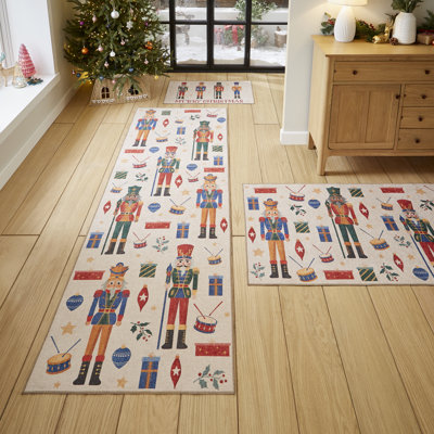 Abstract Flatweave Area Rug