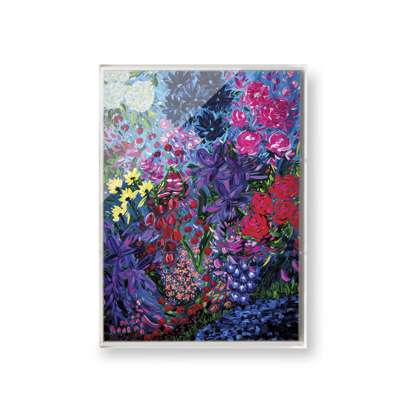 Jardin secret par Alexandra Hunt, Shadow Box, H 18 po x l 24 po