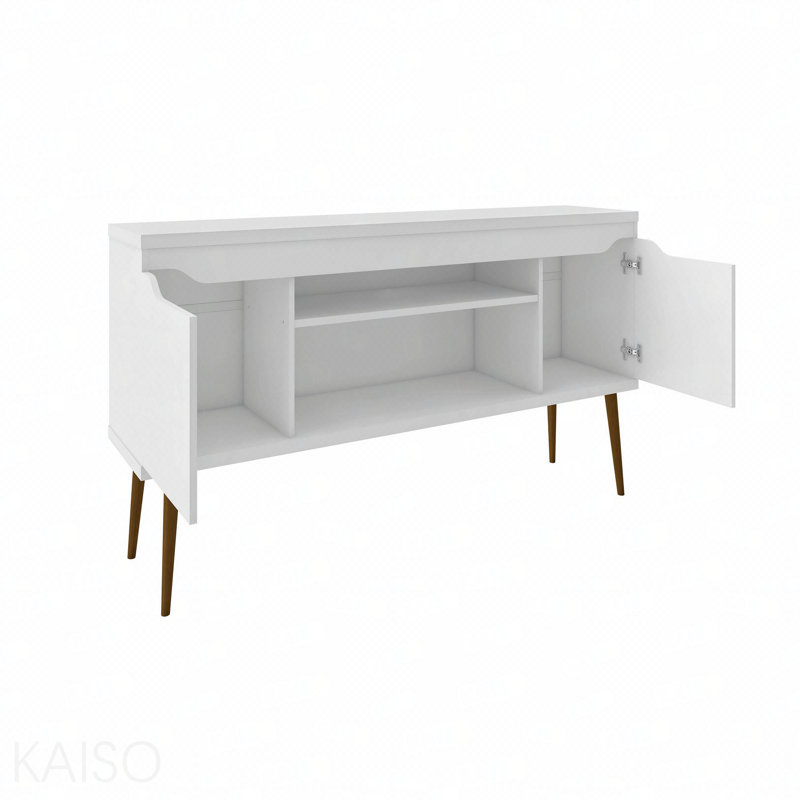 Meuble télé blanc, White