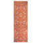 Modern Burnt-Orange Bird Design Machine Washable Rug with Built-in Padding & Non-Slip Backing-1147206780